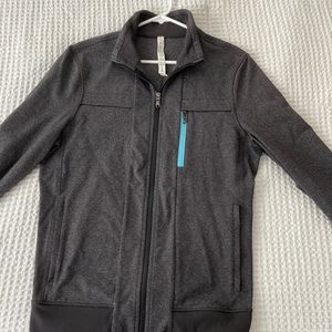 Men’s Lululemon full zip gray sweatshirt